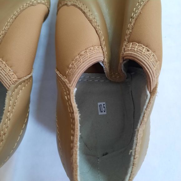 Kids Tan Slip-On Shoes - Picture 5 of 7